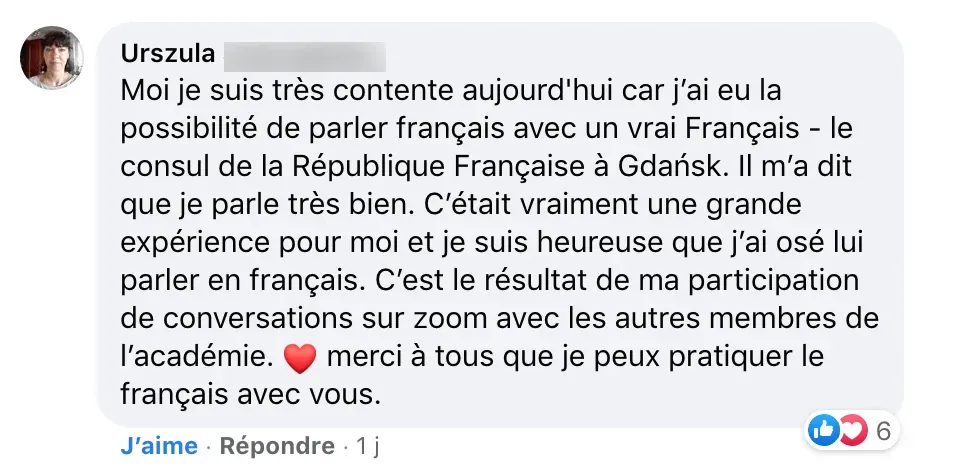 Témoignage d'un membre de l'Académie Français Authentique