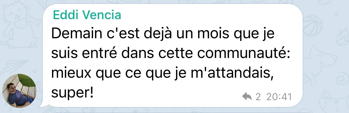Témoignage d'un membre de l'Académie Français Authentique